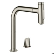 Hansgrohe Metris Select 2-Loch Einhebel-Küchenmischer (73818800)