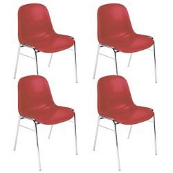 NowyStyl Beta Besucherstühle 4er Set
