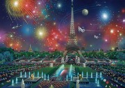 Schmidt Spiele Puzzle Alexander Chen Feuerwerk am Eiffelturm