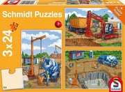 Schmidt Spiele Puzzle Auf der Baustelle Schmidt Spiele Puzzle Auf der Baustelle