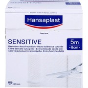 Hansaplast Sensitive Pflaster 8 cm x 5 m Hansaplast Sensitive Pflaster 8 cm x 5 m