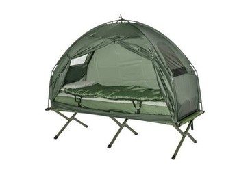 Outsunny Campingbett mit Zelt