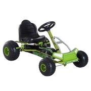 HOMCOM Go Kart mit Handbremse und verstellbarem Sitz