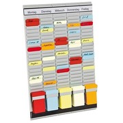 Franken Universal T-Karten-Planer 5 Träger a 20 Schlitze
