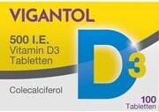WICK Pharma Vigantol Vitamin D3 500 I.E. Tabletten 100 Stk.