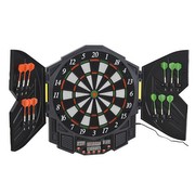 HOMCOM Elektronische Dartscheibe inkl. 12 Pfeile