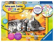 Ravensburger Malen nach Zahlen Kätzchen im Herbst