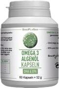 SinoPlaSan Omega-3 Algenöl DHA & EPA Kapseln 60 Stk.