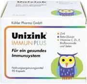 Köhler Pharma Unizink Immun Plus Kapseln 90 Stk.