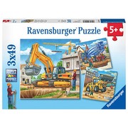 Ravensburger Große Baufahrzeuge Puzzle