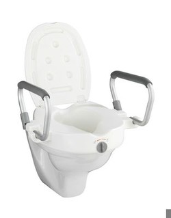 Wenko WC-Sitz Erhöhung Secura 55 cm