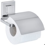 Wenko Vacuum-Loc Edelstahl Toilettenpapierhalter Quadro