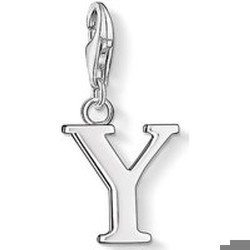 Thomas Sabo Charm-Anhänger Buchstabe Y silber (0199-001-12)