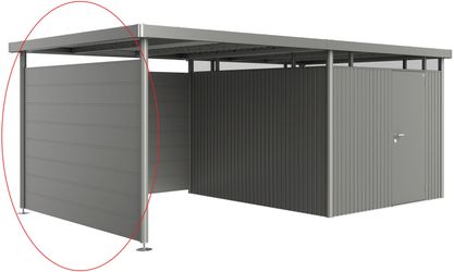 Biohort HighLine Seitenwand für Seitendach 277 cm