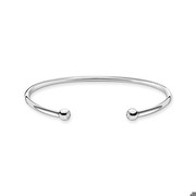 Thomas Sabo Armreif Kugeln mit Stein weiß (AR103-051-14-L17,5)