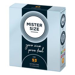 Mister Size 53 mm 3 Stk. Mister Size 53 mm 3 Stk.