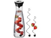 WMF Basic Wasserkaraffe 1,0 l mit 2 Fruchtspießen (3201000582)
