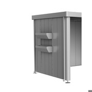 Biohort FloraBoard zu Seitendach Gerätehaus Neo