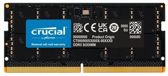 Crucial DDR5-4800 32GB (CT32G48C40S5) Crucial DDR5-4800 32GB (CT32G48C40S5)