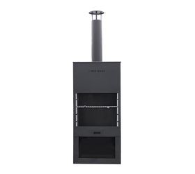 Westmann Gartenkamin schwarz WMLG610-B