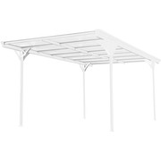 Westmann Flachdach Carport Helsinki 305 x 503 cm