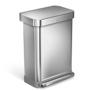 Simplehuman Rechteckiger Treteimer 55 L (CW2023)