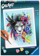 Ravensburger CreArt Boho Lion