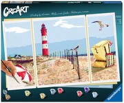Ravensburger Malen nach Zahlen Beside the Seaside