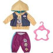 Zapf Creation Baby Outfit mit Hoody (832615)