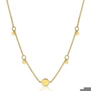 Ania Haie Geometry Drop Discs Kette (N005-03G)
