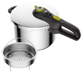 Tefal Secure 5 Neo Schnellkochtopf 6L mit Korb P2530738