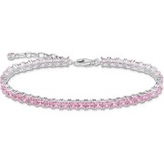 Thomas Sabo Tennisarmband mit pinken Steinen (A2029-051-9)