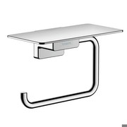 Hansgrohe AddStoris Toilettenpapierhalter mit Ablage (41772000)