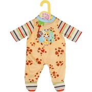 Zapf Creation Dolly Moda Strampler Giraffe gelb 43 cm (871478)