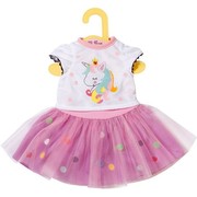 Zapf Creation Dolly Moda Einhorn Shirt mit Tutu 43 cm (870495)