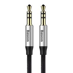 Baseus Audio Yiven M30 Kabel 1,5 m Silber/Schwarz (CAM30-CS1)