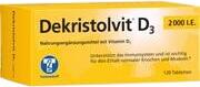 Hübner Naturarzneimittel Dekristolvit D3 2000 I.E. Tabletten 120 Stk.