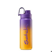 Satch Trinkflasche Purple Graffiti