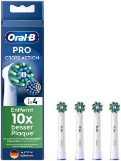 Oral-B Pro CrossAction Aufsteckbürsten 4 Stk.