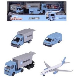 Majorette MAERSK 4 Pieces Giftpack (212057290)