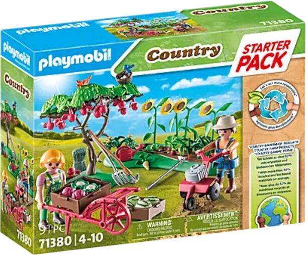 Playmobil Country - Starter Pack Bauernhof Gemüsegarten (71380)