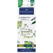 Faber-Castell Goldfaber Aqua Dual Marker 6er Etui - Jungle (164517)