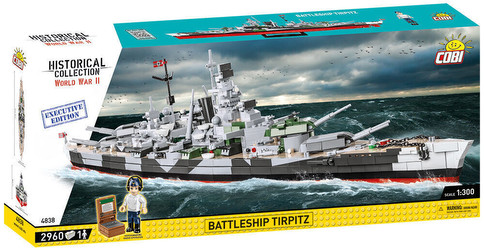 COBI Battleship Tirpitz Executive Edition (4838) COBI Battleship Tirpitz Executive Edition (4838)