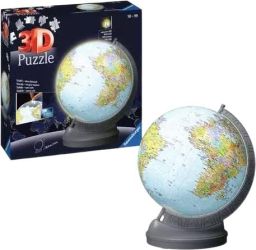 Ravensburger 3D Puzzle Globus mit Licht Ravensburger 3D Puzzle Globus mit Licht