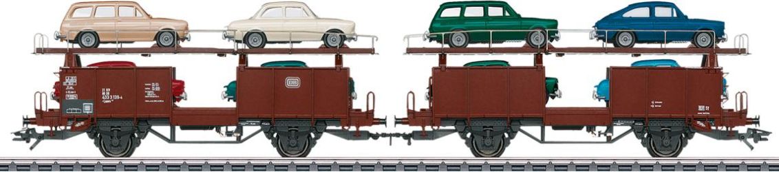 Märklin Autotransportwagen Laaes (46139)