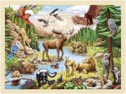 Goki Einlegepuzzle Wildnis (57409) Goki Einlegepuzzle Wildnis (57409)