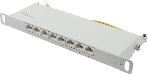 Good Connections Patch Panel 10" Cat. 6A 8-Port (GC-N0129) Good Connections Patch Panel 10" Cat. 6A 8-Port (GC-N0129)