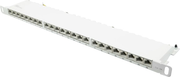 Good Connections Patch Panel 19" Cat. 6A 24-Port (GC-N0143) Good Connections Patch Panel 19" Cat. 6A 24-Port (GC-N0143)