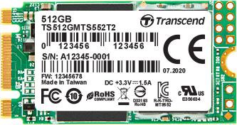 Transcend MTS552T2 64GB (TS64GMTS552T2) Transcend MTS552T2 64GB (TS64GMTS552T2)