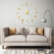 vidaXL 3D-Wanduhr Modernes Design 100 cm XXL (50638)